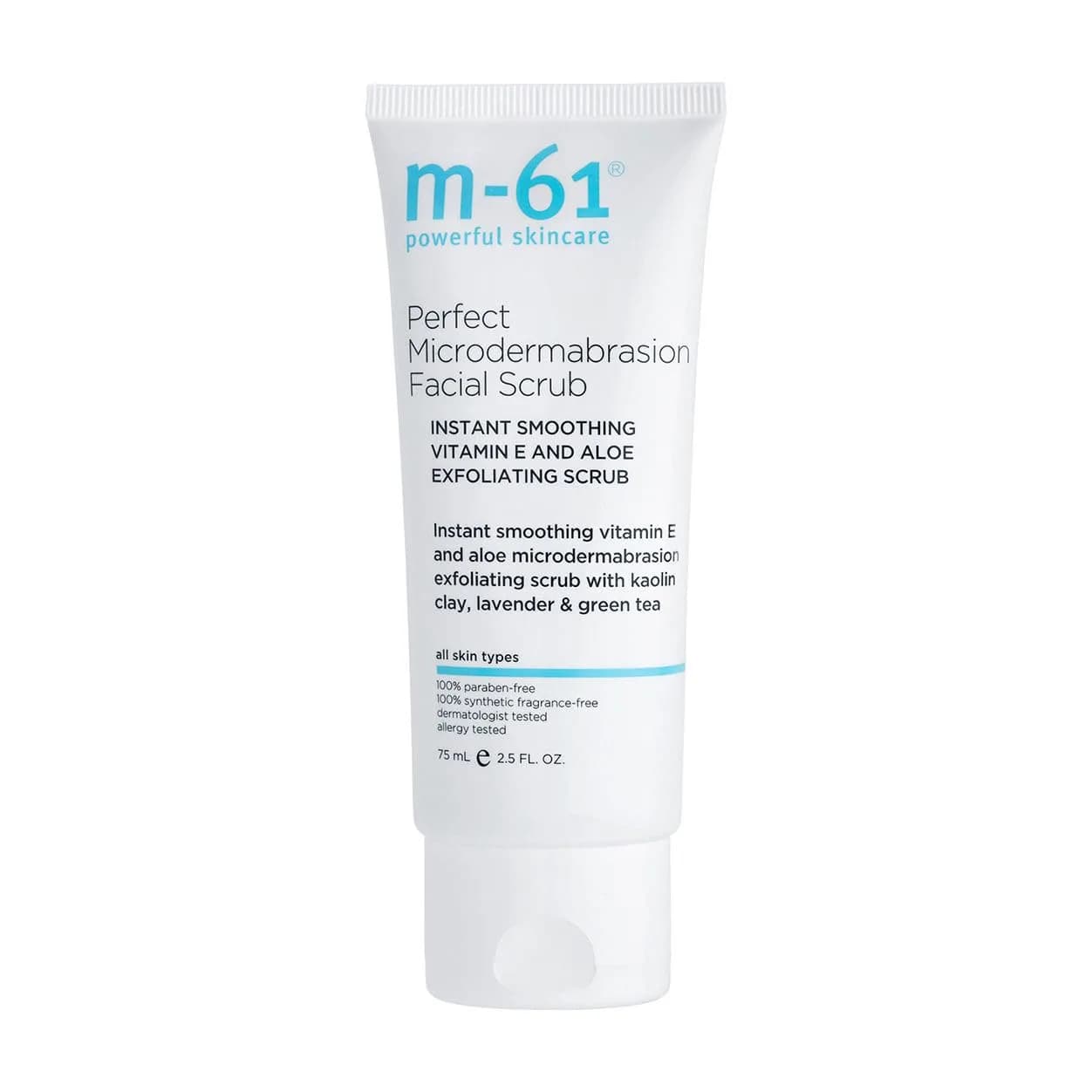 m-61 Perfect Microdermabrasion Facial Scrub 2.5 Fl Oz | Gentle Exfoliating Mask for All Skin Types — 2.5 Fl Oz