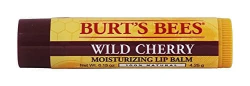 Burt's Bees Lip Balm Wild Cherry 0.15 oz | Nourishes & Moisturizes with Natural Ingredients thumbnail 1