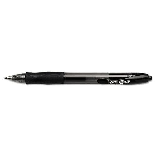 BIC Gel-ocity Retractable Gel Pen | Refillable 24 Count | Smooth Black Ink for Writing thumbnail 2