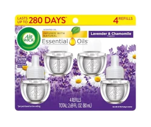 Air Wick Lavender & Chamomile Scented Oil Refills (2 x 0.67 Fl Oz) | Continuous Fragrance for Up to 300 Days thumbnail 2