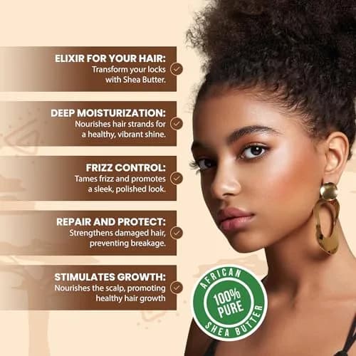 Plant Guru Raw African Shea Butter 16 oz. | Pure, Unrefined, Moisturizes Dry Skin & Hair thumbnail 5