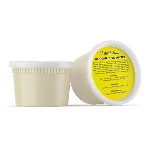 Plant Guru Raw African Shea Butter 16 oz. | Pure, Unrefined, Moisturizes Dry Skin & Hair thumbnail 2