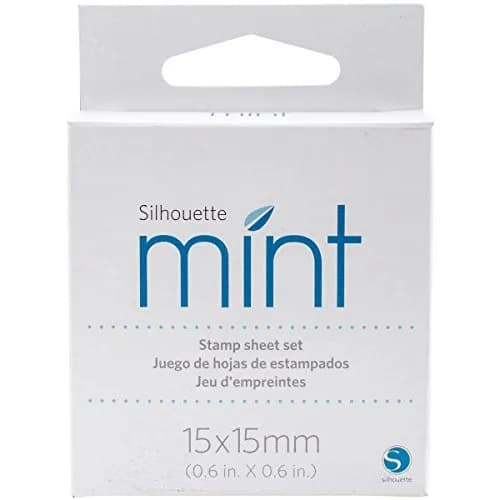 Silhouette America Silhouette Mint Stamp Sheet Set, XX-Small | Create Custom Stamps with Silhouette Mint thumbnail 1
