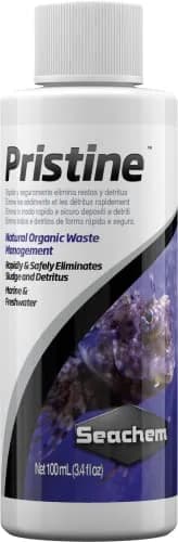 Seachem Pristine Natural Waste Management 100ml (3.4 fl oz) | Organic Sludge & Detritus Eliminator thumbnail 1