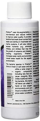 Seachem Pristine Natural Waste Management 100ml (3.4 fl oz) | Organic Sludge & Detritus Eliminator thumbnail 2