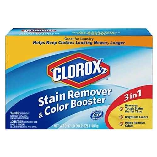 Clorox Laundry Stain Remover and Color Booster Powder 49.2 Oz | Brightening & Odor Elimination thumbnail 1