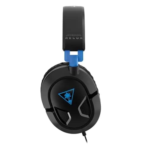 Turtle Beach Recon 50P Gaming Headset with Removable Mic | 40mm Speakers, Stereo, Black/Blue thumbnail 9