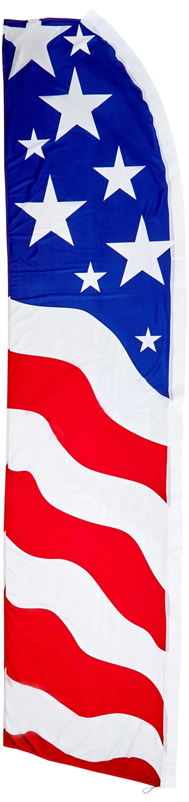 Flags Importer USA New Glory Super Flag 11.5ft x 2.5ft | Patriotic Flag with Reinforced Sleeve