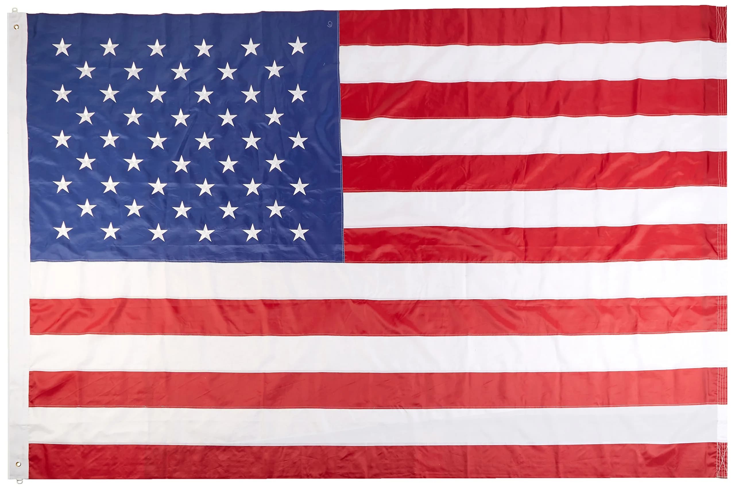 Flags Importer USA Flag 3x5' Nylon Embroidered Indoor & Outdoor Flag — 10 by 15'