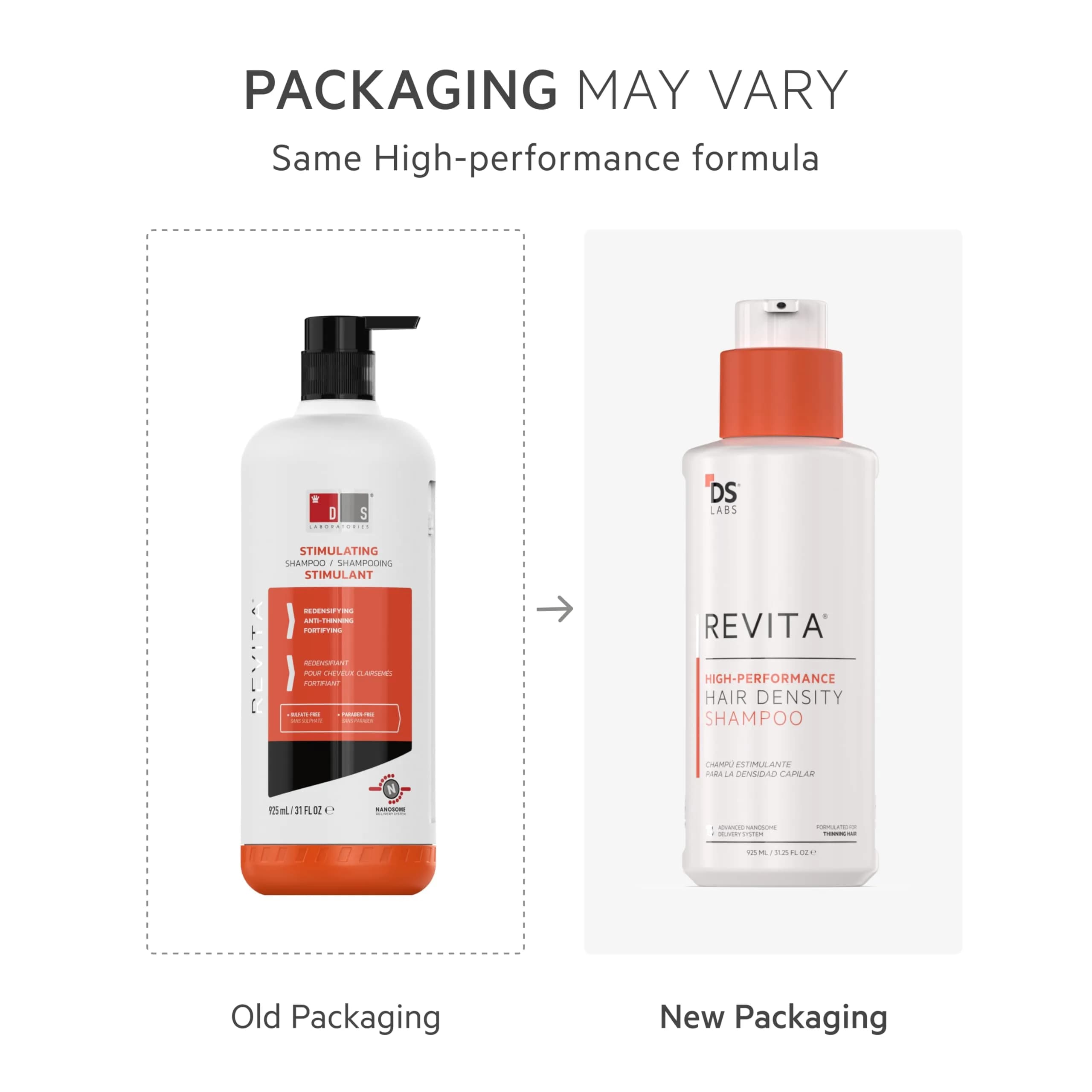 DS Labs Revita Hair Density Shampoo for Thinning Hair, Color Safe, 925 mL (31 Fl Oz) | Supports Scalp Wellness & Fuller-Looking Hair - view 2