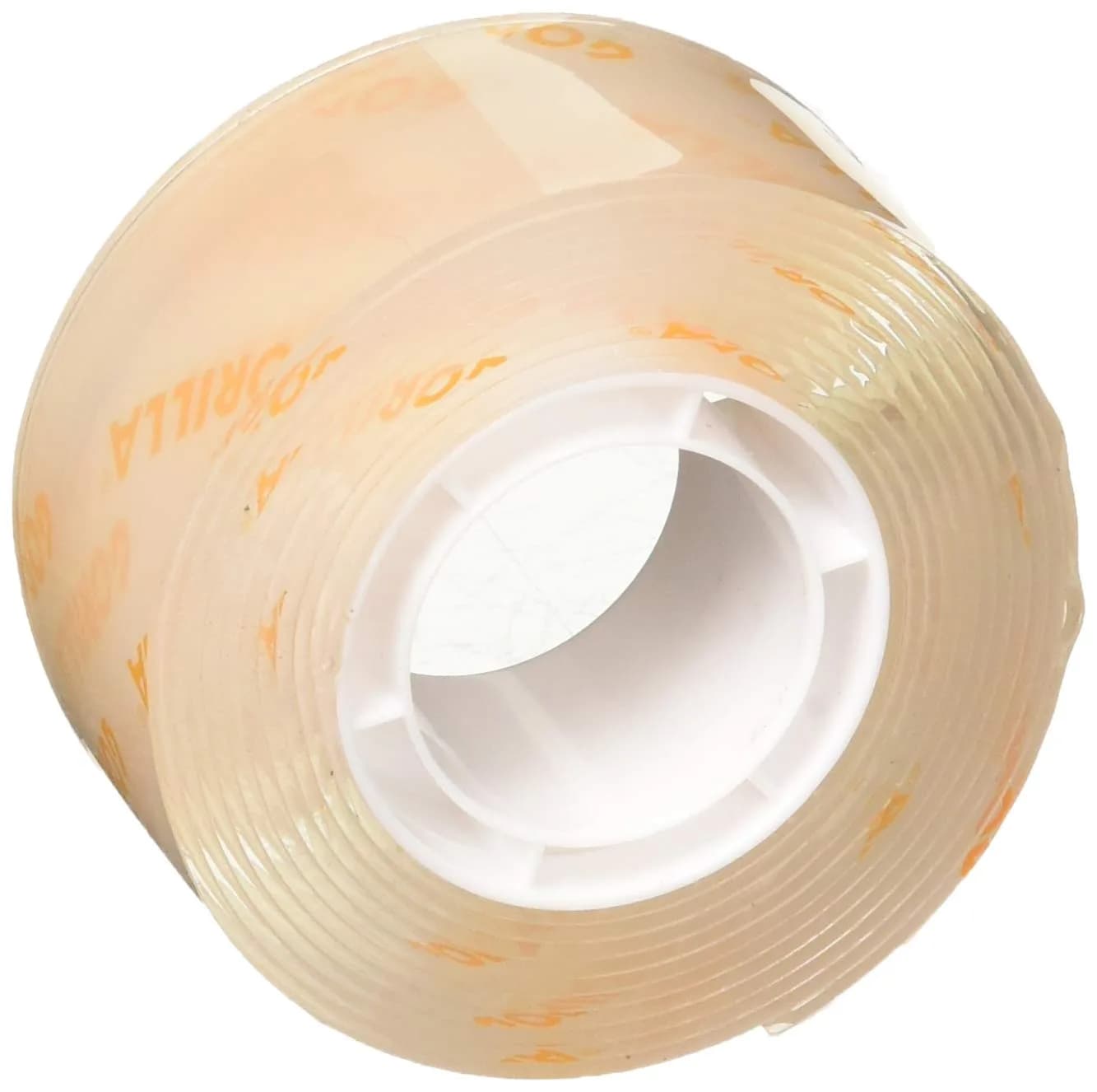Gorilla Tough & Clear Double Sided Mounting Tape 1" x 60" (2.54cm x 152.4cm) — 6 Rolls | Holds Up to 15 lbs — 6 - Pack