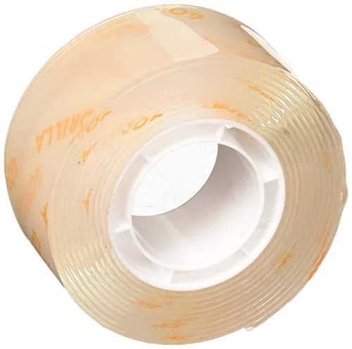 Gorilla Tough and Clear Mounting Tape, Double-Sided, 1" x 60" (24 Pack) | Holds up to 15 lbs per strip thumbnail 1