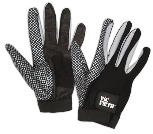 Vic Firth Drumming Glove - Small | Premium Cabretta Leather with Synthetic Grip thumbnail 1