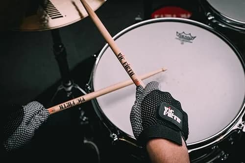 Vic Firth Drumming Glove - Small | Premium Cabretta Leather with Synthetic Grip thumbnail 2