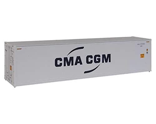 Walthers SceneMaster RFR CTR CMA-CGM Train, 40' | HO Scale Intermodal Container for Model Trains thumbnail 1
