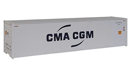 Walthers SceneMaster RFR CTR CMA-CGM Train, 40' | HO Scale Intermodal Container for Model Trains thumbnail 2