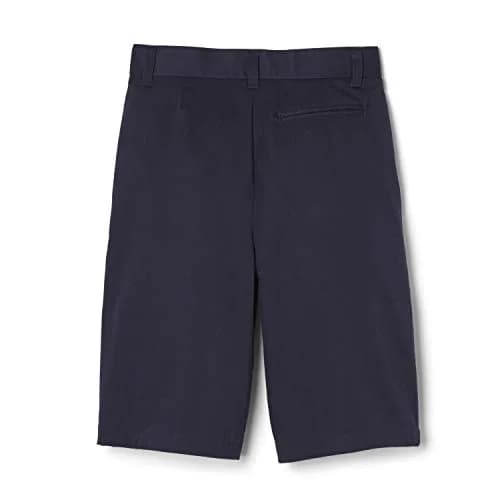 French Toast Boys' Adjustable Waist Twill Pleated Short, Navy, 16 | Wrinkle-Resistant, Perfect Fit for Indian Boys thumbnail 4