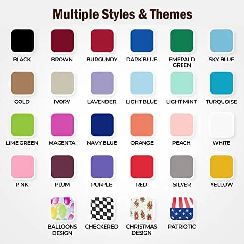 Exquisite 12-Pack Premium Plastic Round Tablecloth 84-inch Burgundy | Classic Modern Style thumbnail 6