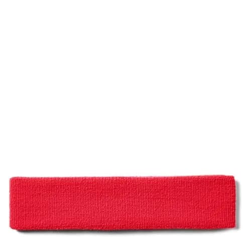 Under Armour Men's Performance Headband Red/White | Sweat-Wicking & Quick-Dry for Sports thumbnail 2