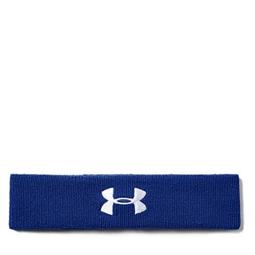 Under Armour Performance Headband Royal (400)/White 4.5cm (1.77in) | Sweat-Wicking for Indian Athletes thumbnail 1