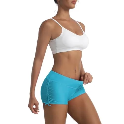 Micosuza Women's Beach Shorts Swimwear Blue XS | UPF 50+ Quick Dry Comfort thumbnail 5