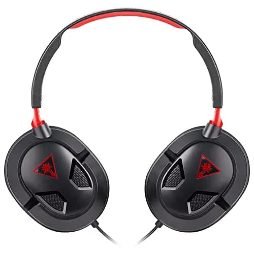Turtle Beach Recon 50 Wired Gaming Headset for PC, PS5, Xbox | Red & Black Stereo thumbnail 7