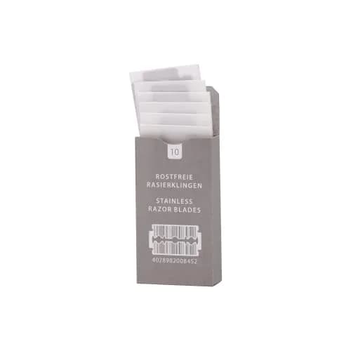 MÜHLE Double Edge Razor Blades 10 Count | 10 Stainless Steel Blades for Safety Razors thumbnail 2