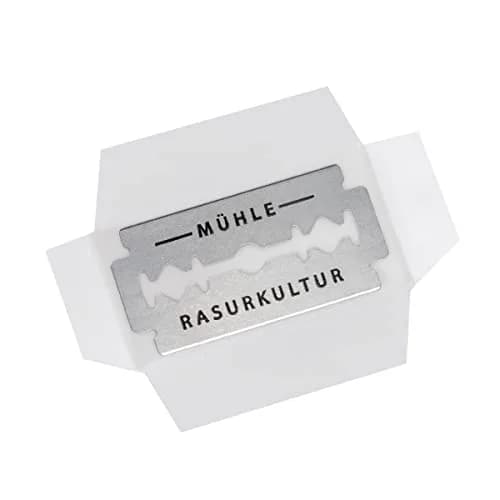 MÜHLE Double Edge Razor Blades 10 Count | 10 Stainless Steel Blades for Safety Razors thumbnail 3