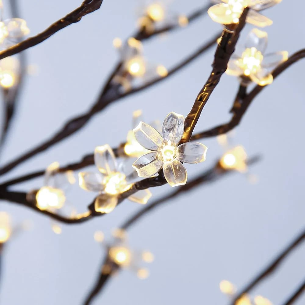 LIGHTSHARE 5FT 128 LED Cherry Blossom Tree | Warm White Lights - view 3