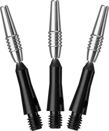 Viper by GLD Products Spinster Aluminum Dart Shafts, Short (SH), 3 Pack, Black | Reduces Deflection for Tighter Groupings thumbnail 1