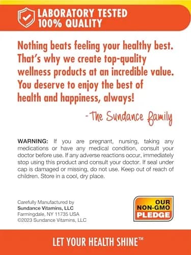 Sundance L-Carnitine 500mg | 60 Capsules for Energy & Heart Support thumbnail 5