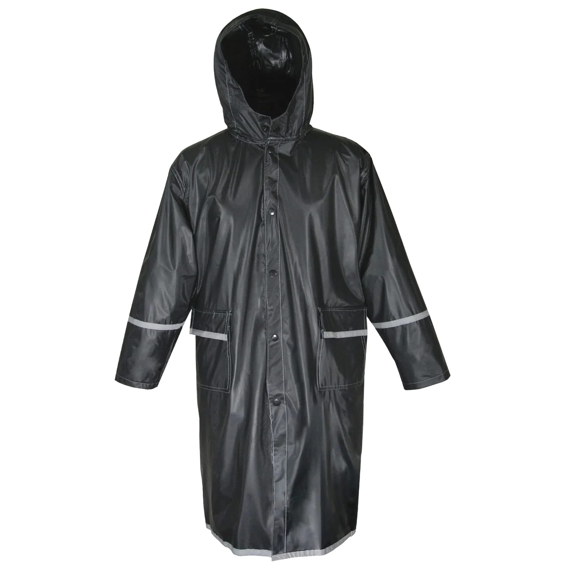 Maypes Kids Raincoat with Reflector - Unisex Vinyl Rain Jacket Water Resistant for Kids of All Ages