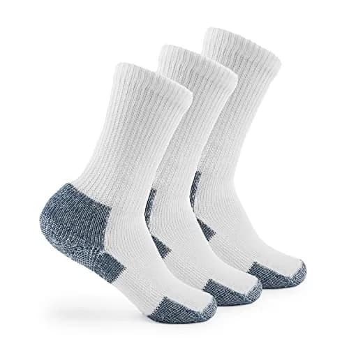 Thorlos Xj Max Cushion Crew Running Socks | Maximum Padding for Long Runs, Large US thumbnail 1