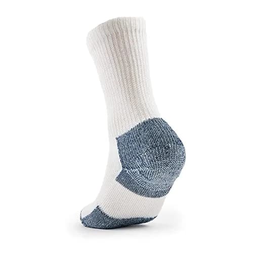 Thorlos Xj Max Cushion Crew Running Socks | Maximum Padding for Long Runs, Large US thumbnail 3