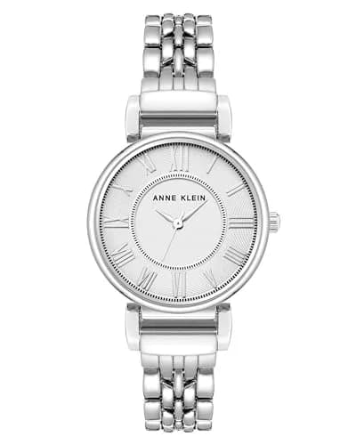 Anne Klein Women's Silver-Tone Bracelet Watch 31mm (1.22in) | Japanese Quartz Movement thumbnail 1