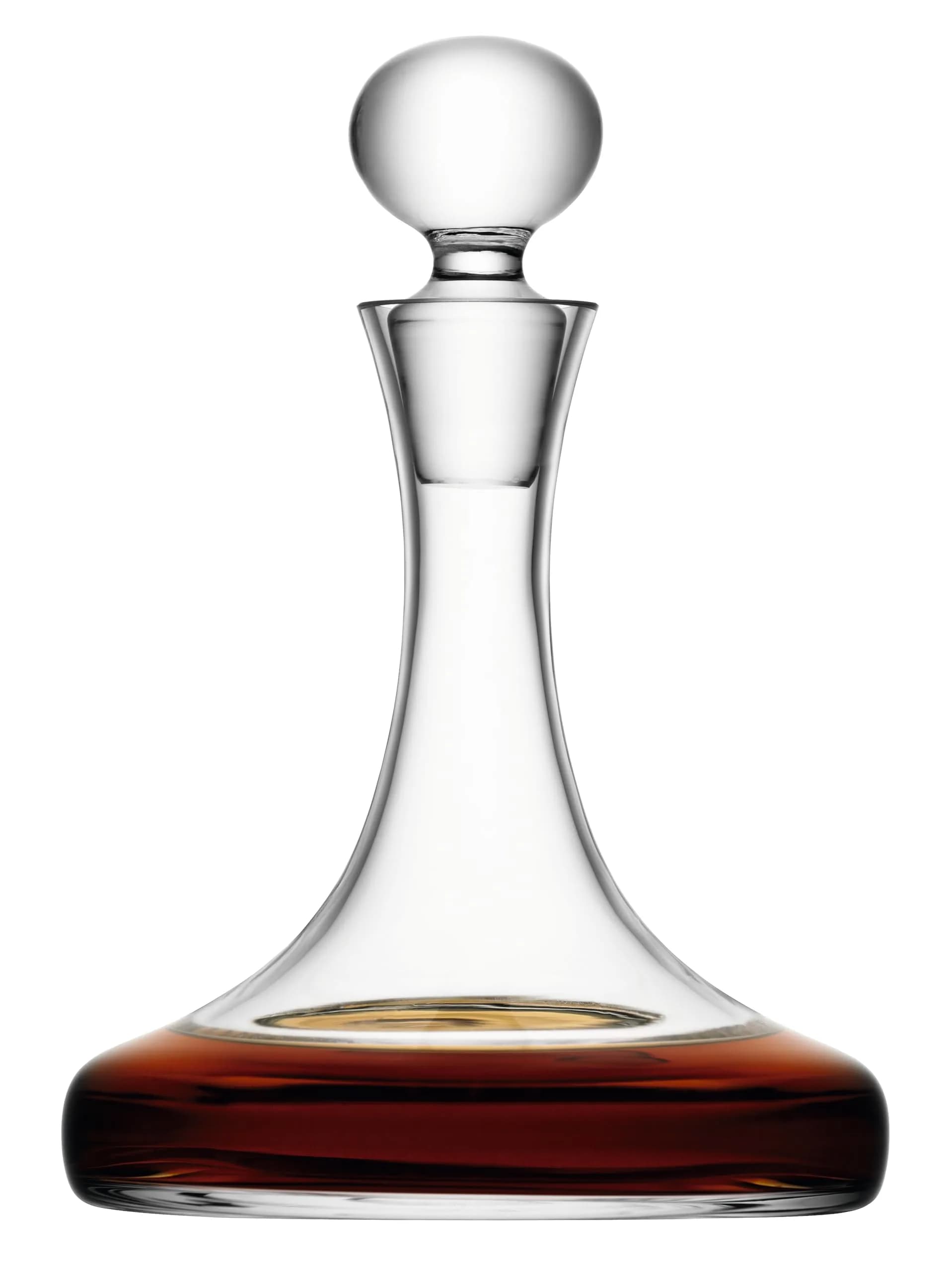 LSA International Clear 33.8 fl oz Decanter | Handmade Glass for Elegant Entertaining — Clear