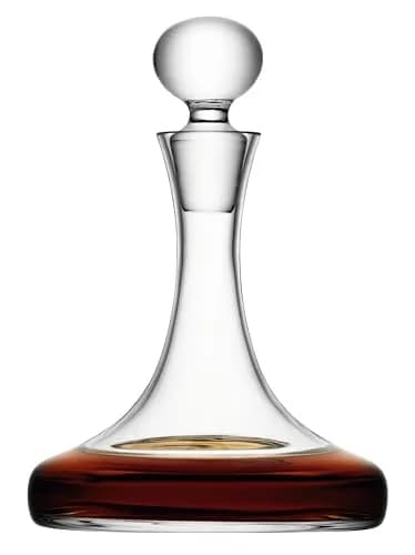 LSA International Clear 33.8 fl oz Decanter | Handmade Glass for Elegant Entertaining thumbnail 1