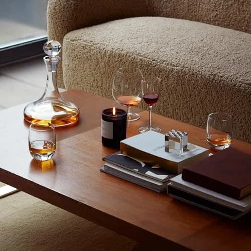 LSA International Clear 33.8 fl oz Decanter | Handmade Glass for Elegant Entertaining thumbnail 5