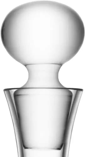 LSA International Clear 33.8 fl oz Decanter | Handmade Glass for Elegant Entertaining thumbnail 3