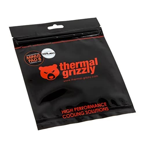 Thermal Grizzly Minus Pad 8 120x20x1.5mm Thermal Interface Pad | 8W/(m·K) Conductivity for GPUs & SSDs thumbnail 2