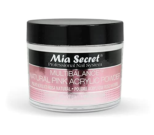 Mia Secret Multibalance Natural Pink Acrylic Powder 2 Oz | Salon-Quality Nail Art thumbnail 1