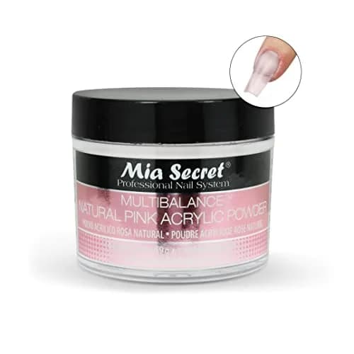 Mia Secret Multibalance Natural Pink Acrylic Powder 2 Oz | Salon-Quality Nail Art thumbnail 2