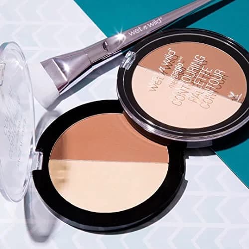 wet n wild MegaGlo Contour Palette, Dulce De Leche | Contouring Powder Face Kit | Flawlessly Sculpted Face thumbnail 6