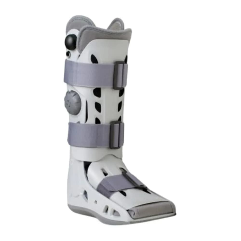 AIRCAST AirSelect Short Walking Boot (Gray, Medium) | Support & Edema Reduction — grey