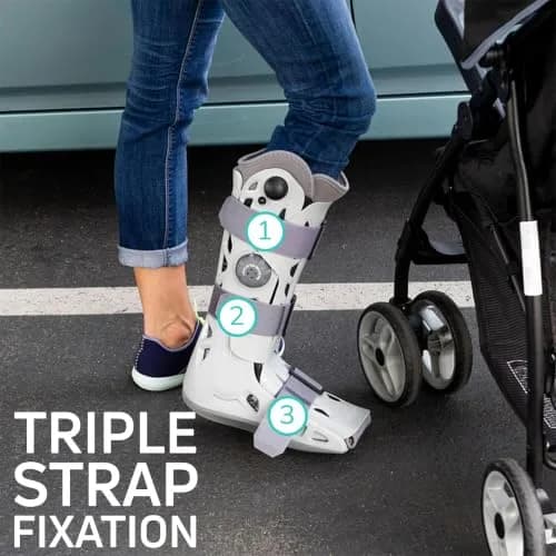 AIRCAST AirSelect Elite Walking Boot X-Small | Support for Foot & Ankle Fractures thumbnail 6