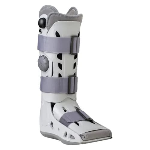 AIRCAST AirSelect Elite Walking Boot (Gray, Large) | Support & Edema Control with Open-Frame Ventilation thumbnail 1