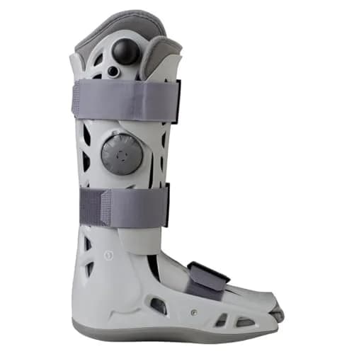 AIRCAST AirSelect Elite Walking Boot (Gray, Large) | Support & Edema Control with Open-Frame Ventilation thumbnail 2