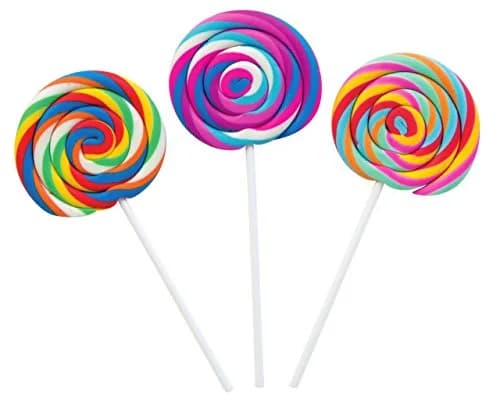 Raymond Geddes Swirl Pop Food Erasers 24-Pack | Fun Scented Stationery for Kids thumbnail 2