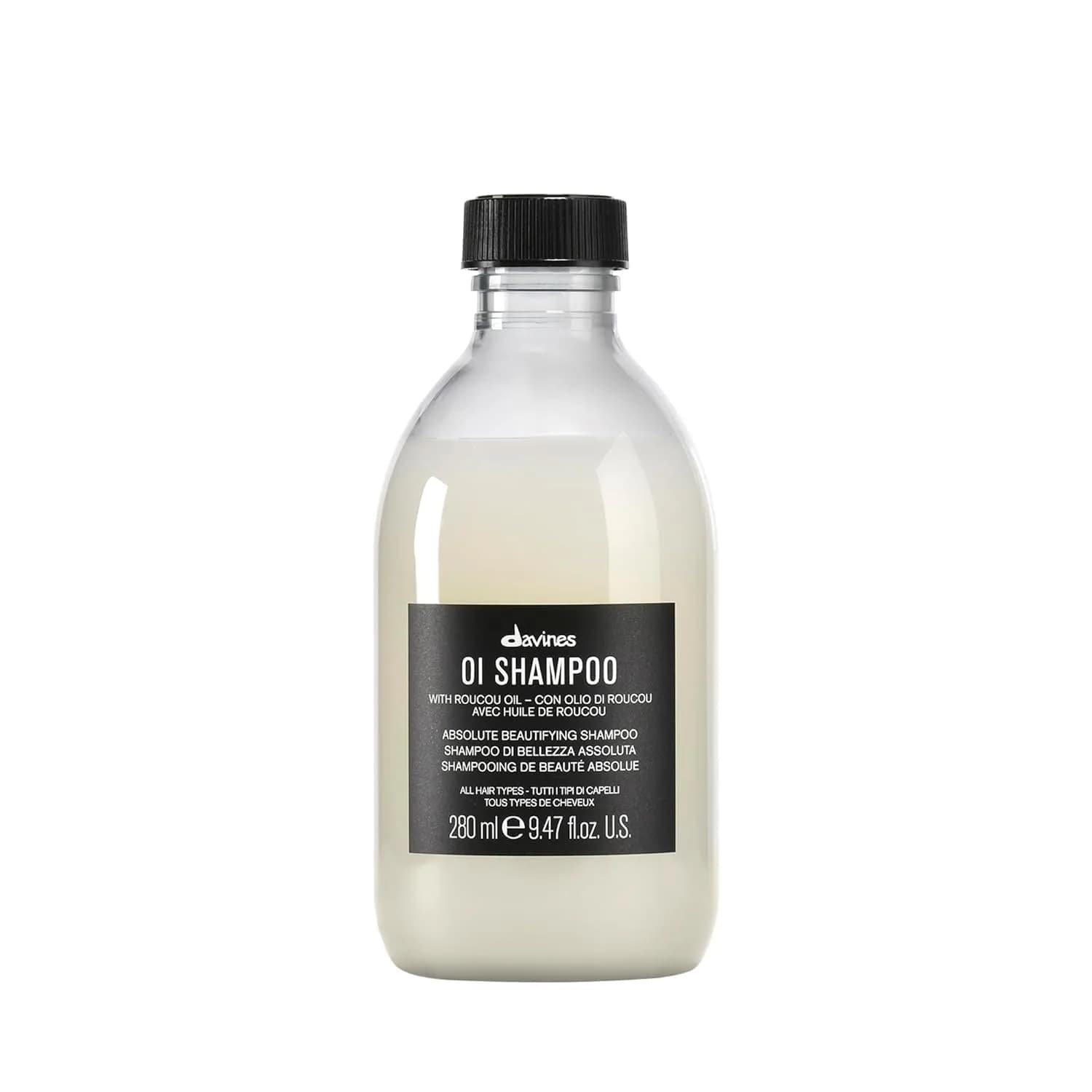 Davines OI Shampoo Daily Hair Softening & Hydrating | All Hair Types, 9.5 Fl Oz — 9.5 Fl Oz
