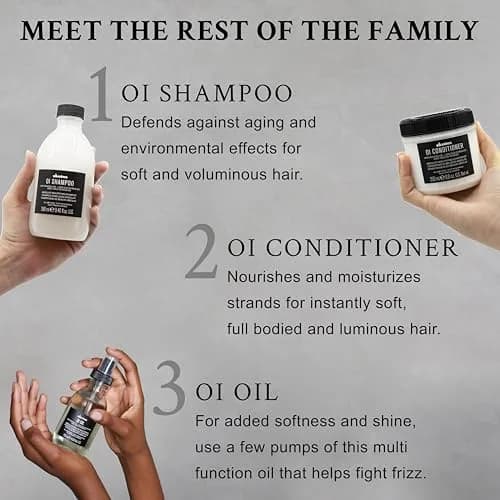 Davines OI Shampoo Daily Hair Softening & Hydrating | All Hair Types, 9.5 Fl Oz thumbnail 7
